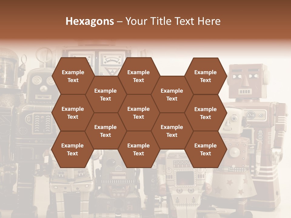 Creative Windup Robot PowerPoint Template