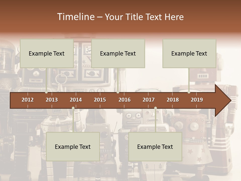 Creative Windup Robot PowerPoint Template