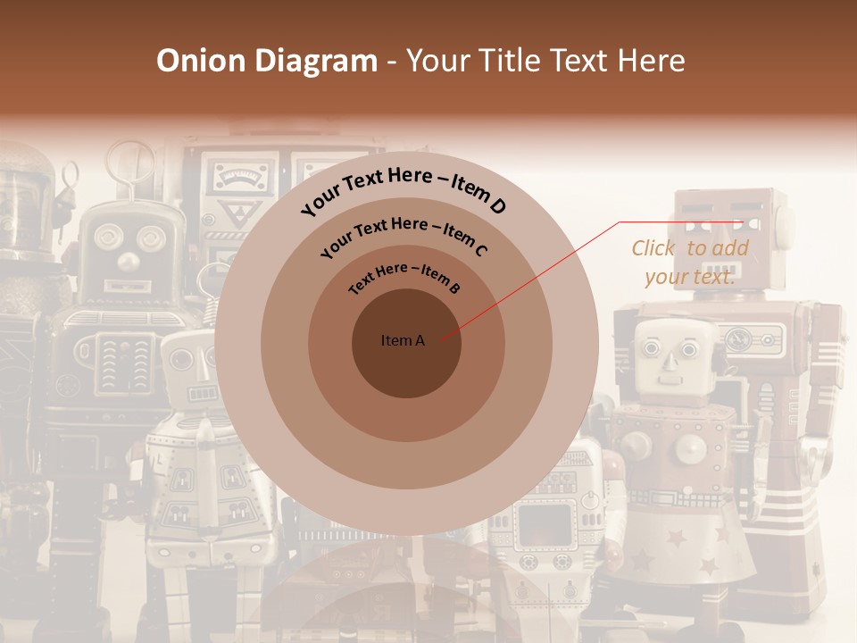 Creative Windup Robot PowerPoint Template