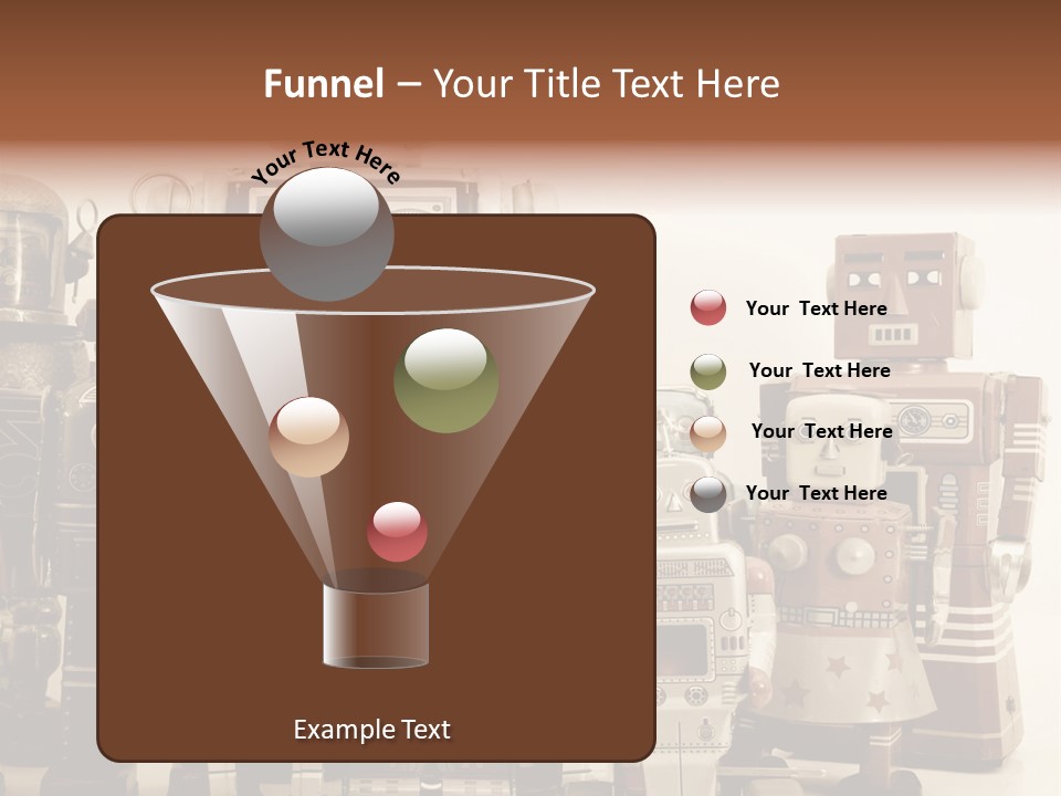 Creative Windup Robot PowerPoint Template