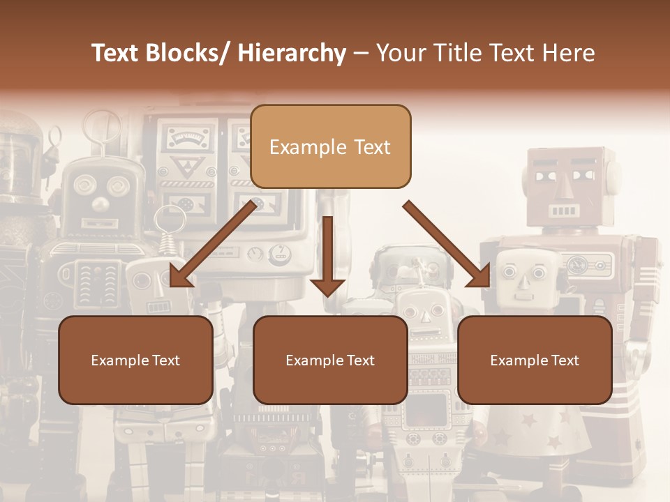Creative Windup Robot PowerPoint Template
