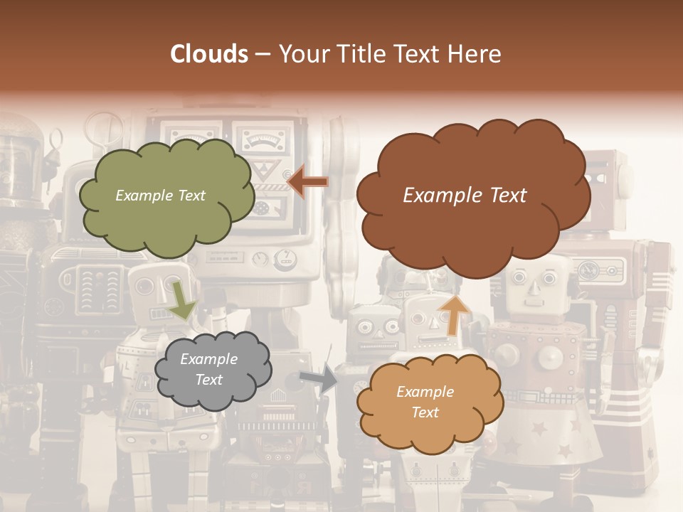 Creative Windup Robot PowerPoint Template