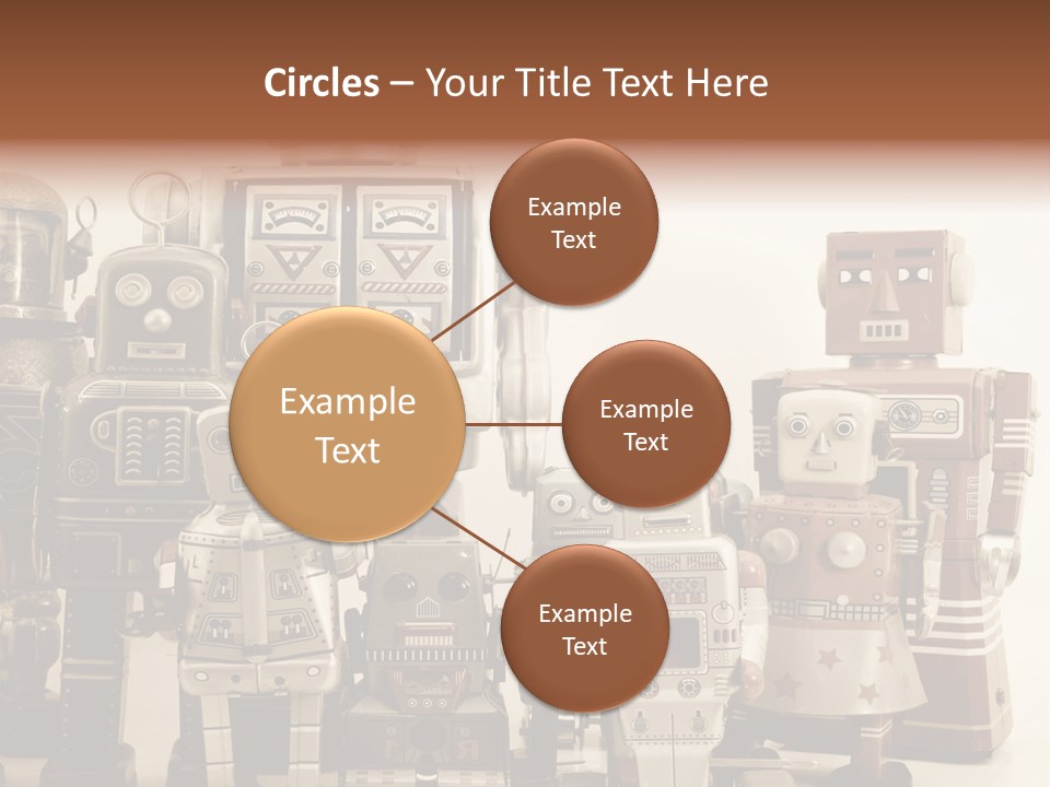 Creative Windup Robot PowerPoint Template