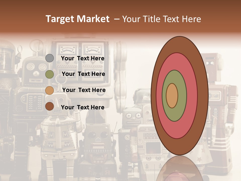 Creative Windup Robot PowerPoint Template