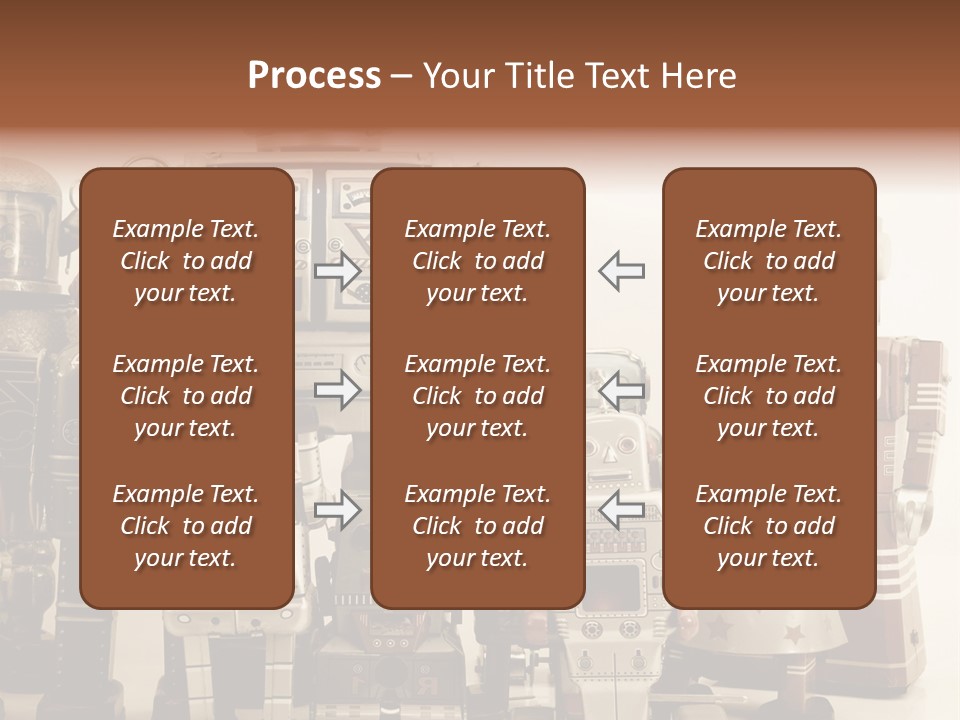 Creative Windup Robot PowerPoint Template