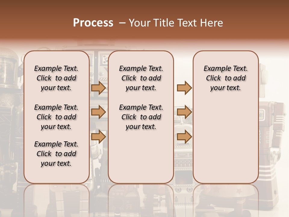 Creative Windup Robot PowerPoint Template