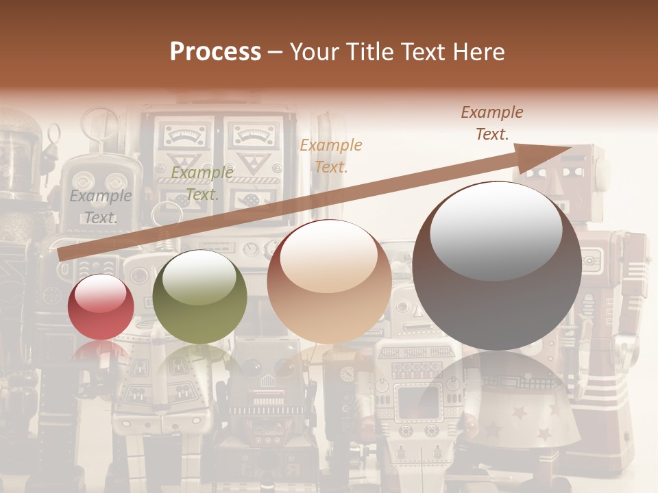 Creative Windup Robot PowerPoint Template