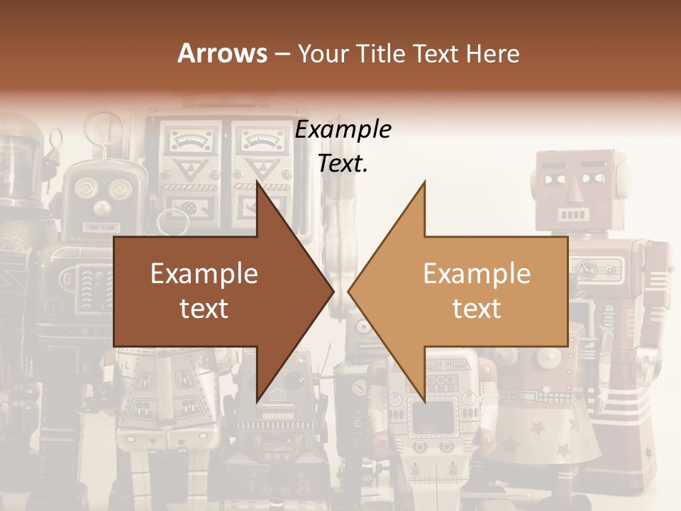 Creative Windup Robot PowerPoint Template