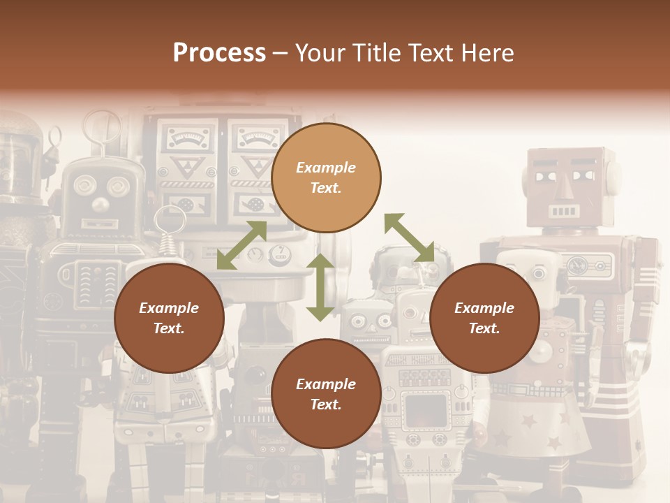 Creative Windup Robot PowerPoint Template