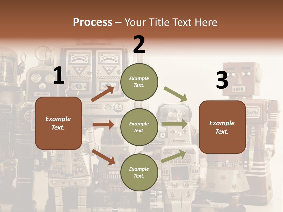 Creative Windup Robot PowerPoint Template