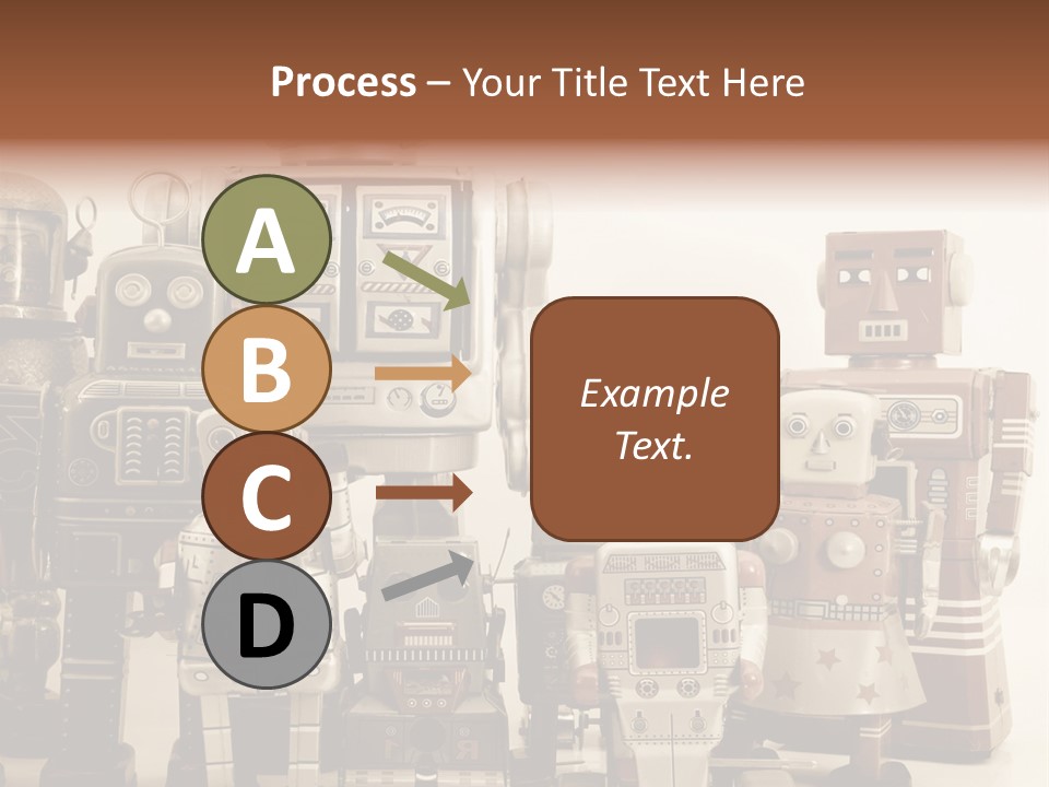 Creative Windup Robot PowerPoint Template