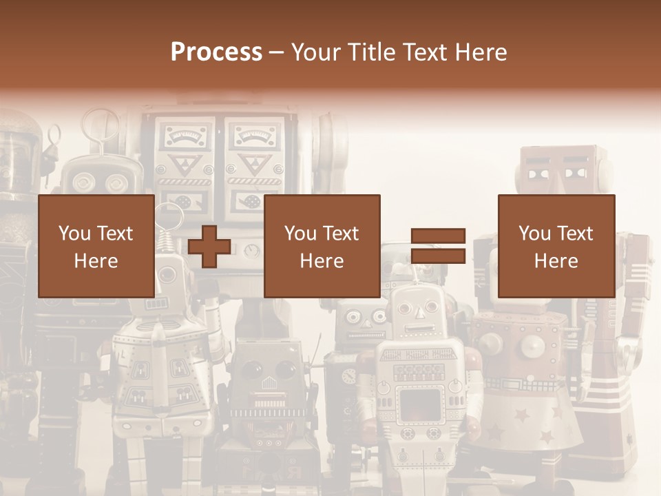 Creative Windup Robot PowerPoint Template