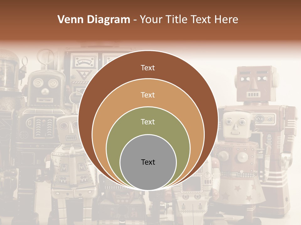 Creative Windup Robot PowerPoint Template