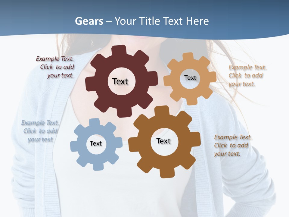 Creamy Decoration Cake PowerPoint Template