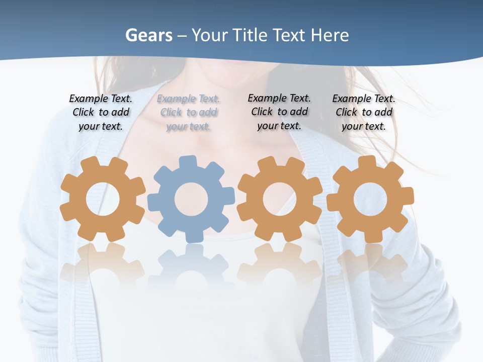 Creamy Decoration Cake PowerPoint Template