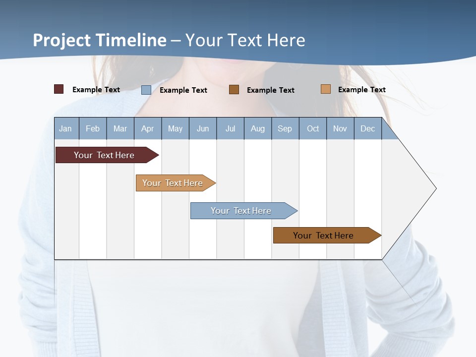 Creamy Decoration Cake PowerPoint Template