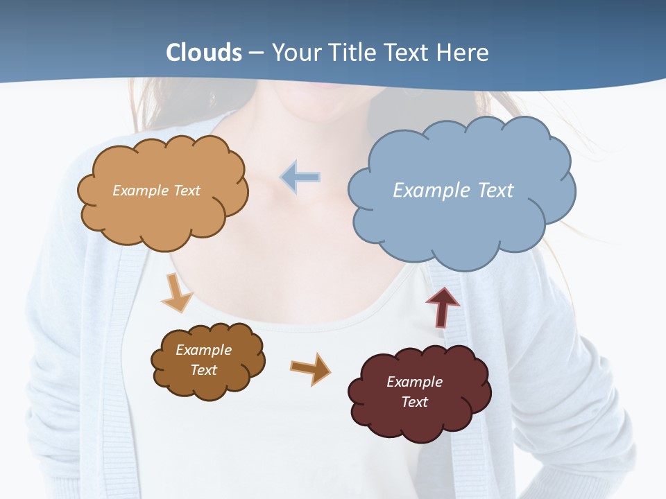 Creamy Decoration Cake PowerPoint Template