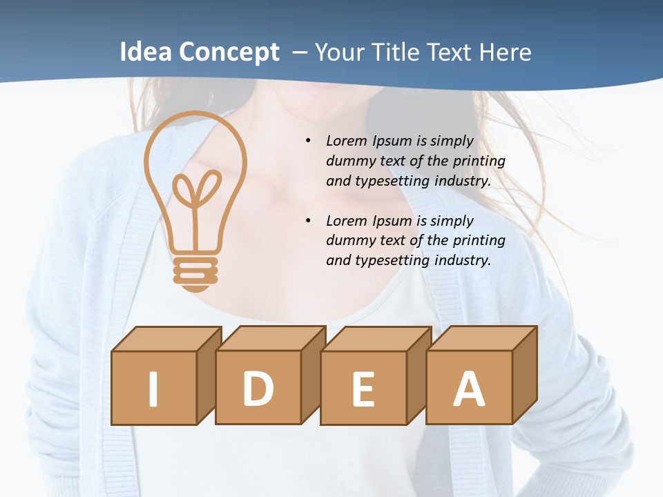 Creamy Decoration Cake PowerPoint Template