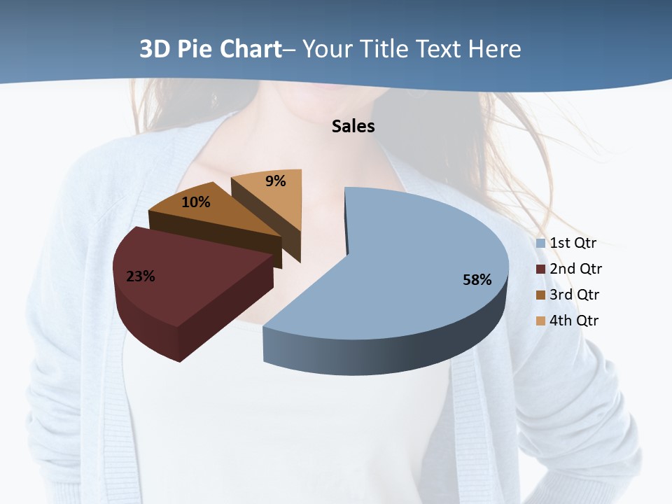 Creamy Decoration Cake PowerPoint Template