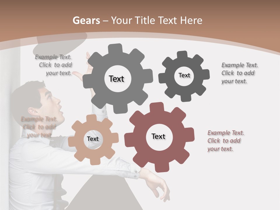 Onions Bean Holiday Food PowerPoint Template