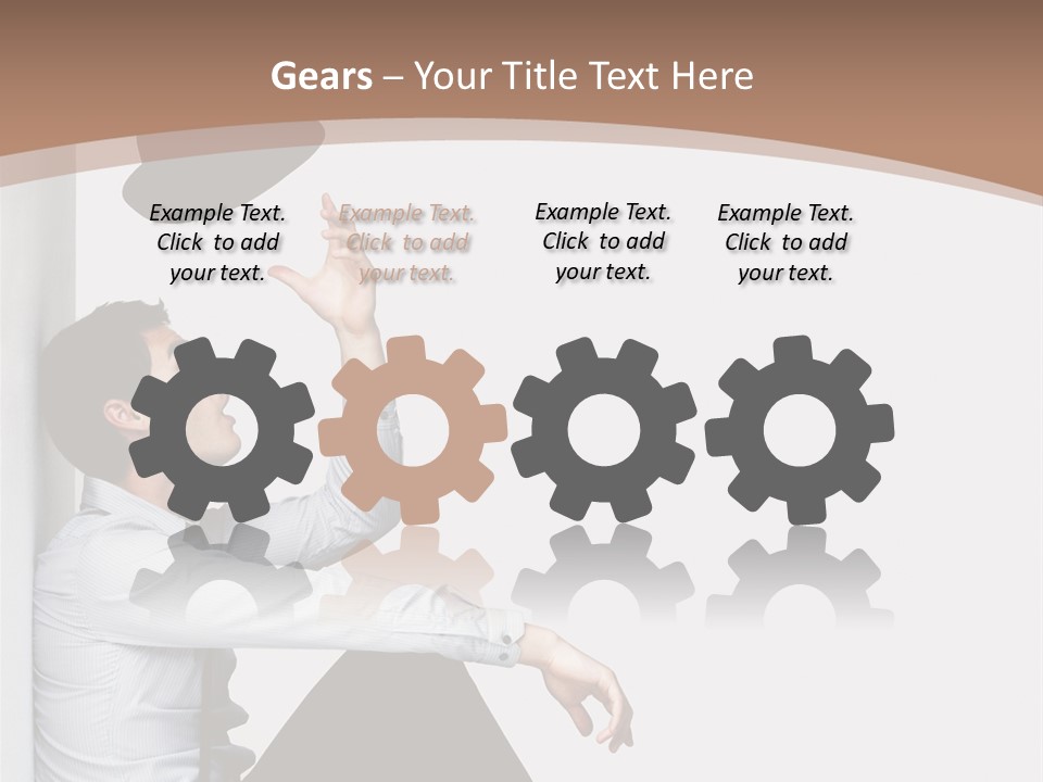 Onions Bean Holiday Food PowerPoint Template