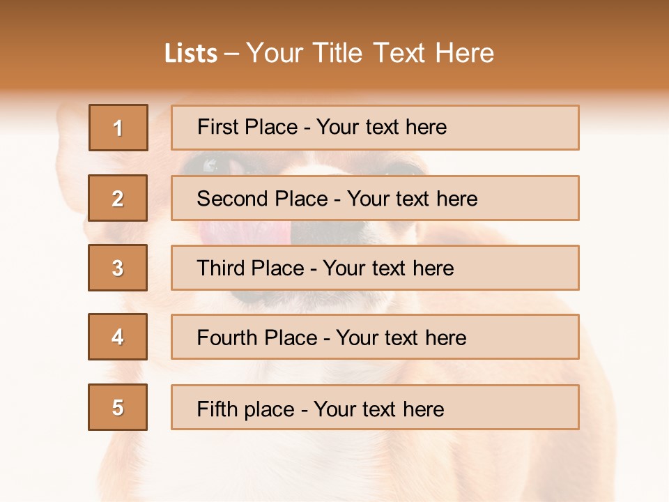 Domestic Savor Fat PowerPoint Template