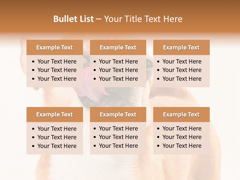 Domestic Savor Fat PowerPoint Template