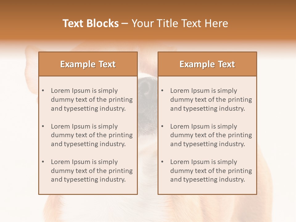 Domestic Savor Fat PowerPoint Template