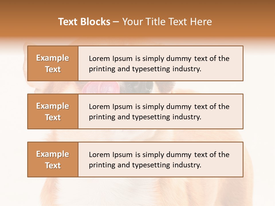 Domestic Savor Fat PowerPoint Template