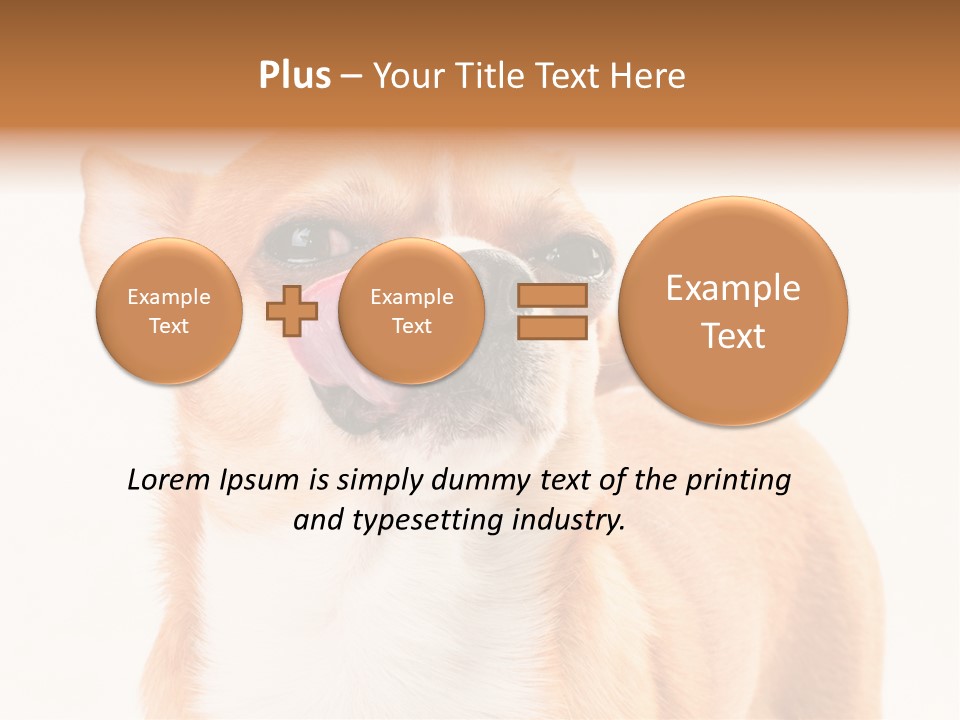 Domestic Savor Fat PowerPoint Template