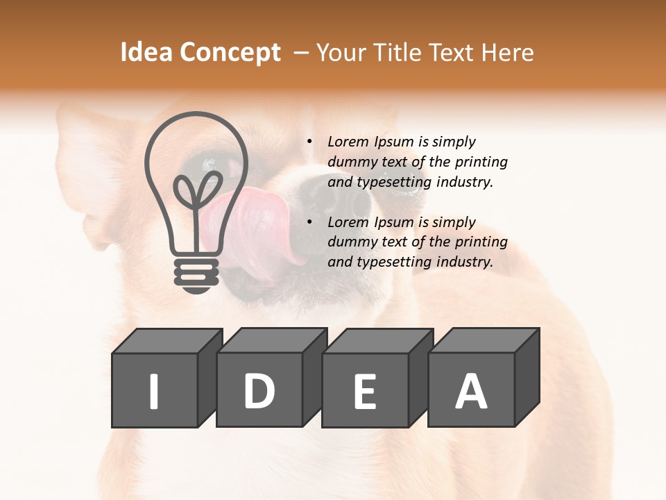 Domestic Savor Fat PowerPoint Template