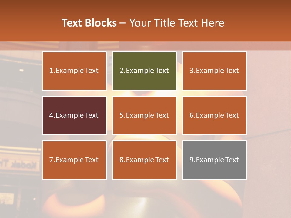 Event Architecture Kodak Theatre PowerPoint Template