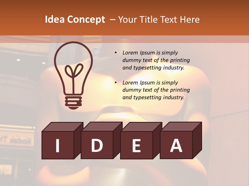 Event Architecture Kodak Theatre PowerPoint Template