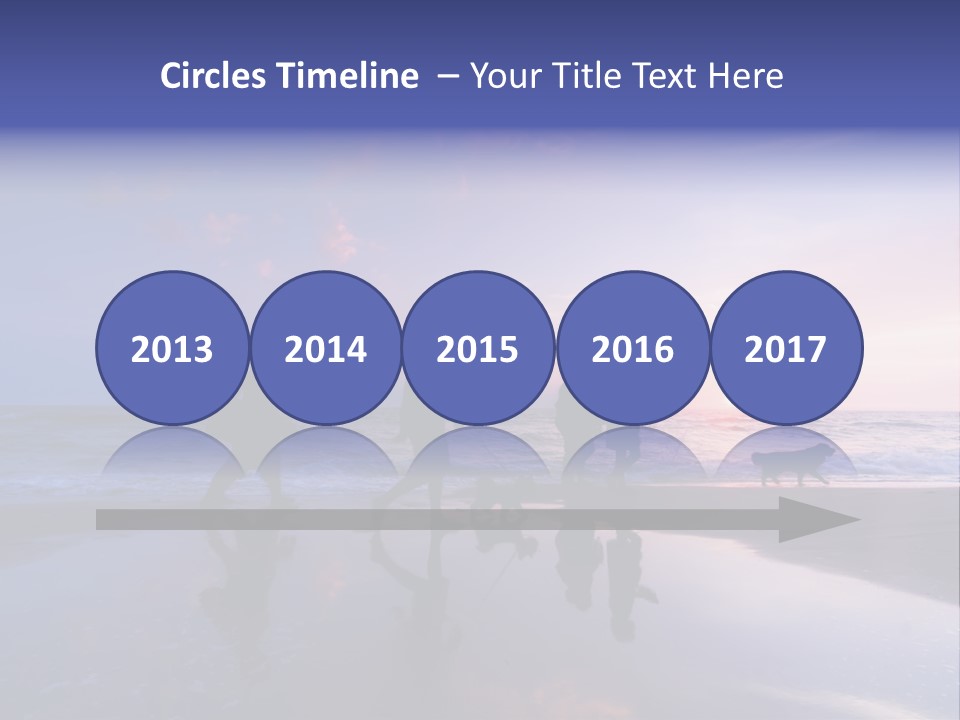 Golfer Girl Model PowerPoint Template