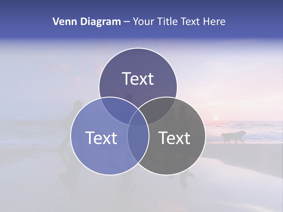 Golfer Girl Model PowerPoint Template