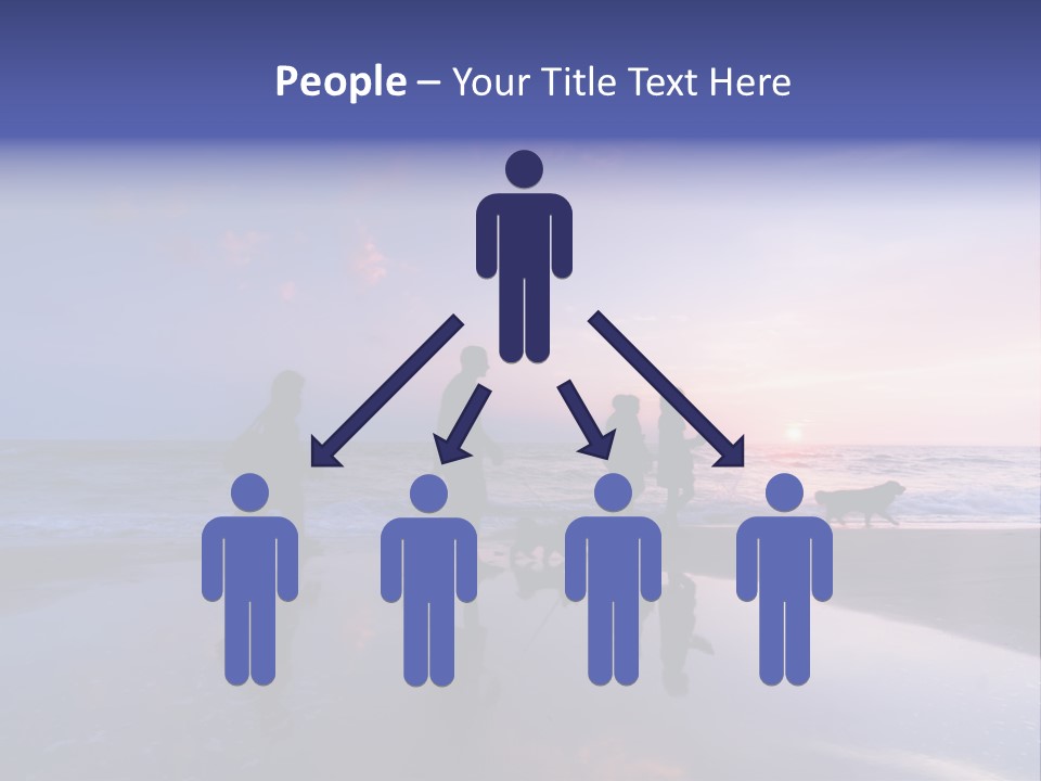 Golfer Girl Model PowerPoint Template