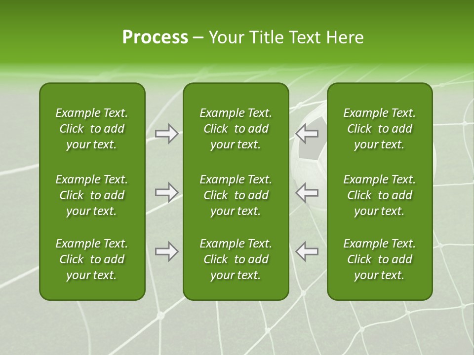 Shoot Soccer Summer PowerPoint Template