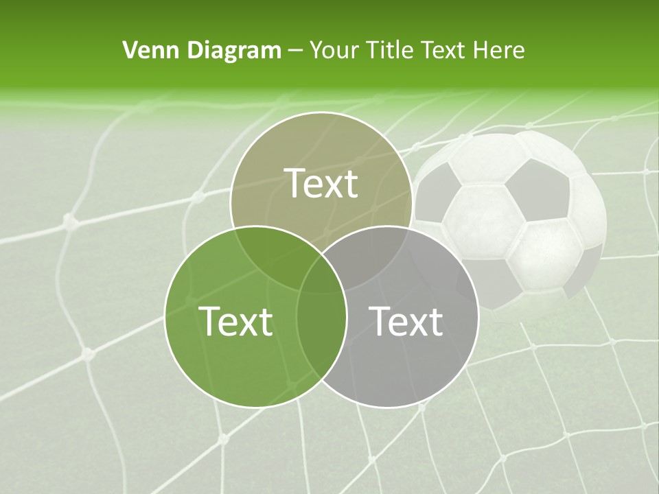 Shoot Soccer Summer PowerPoint Template