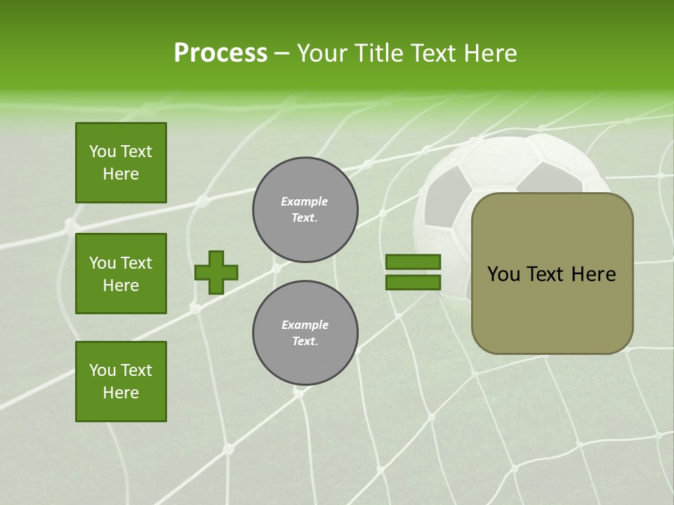Shoot Soccer Summer PowerPoint Template