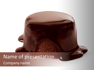 Creamy Decoration Cake PowerPoint Template