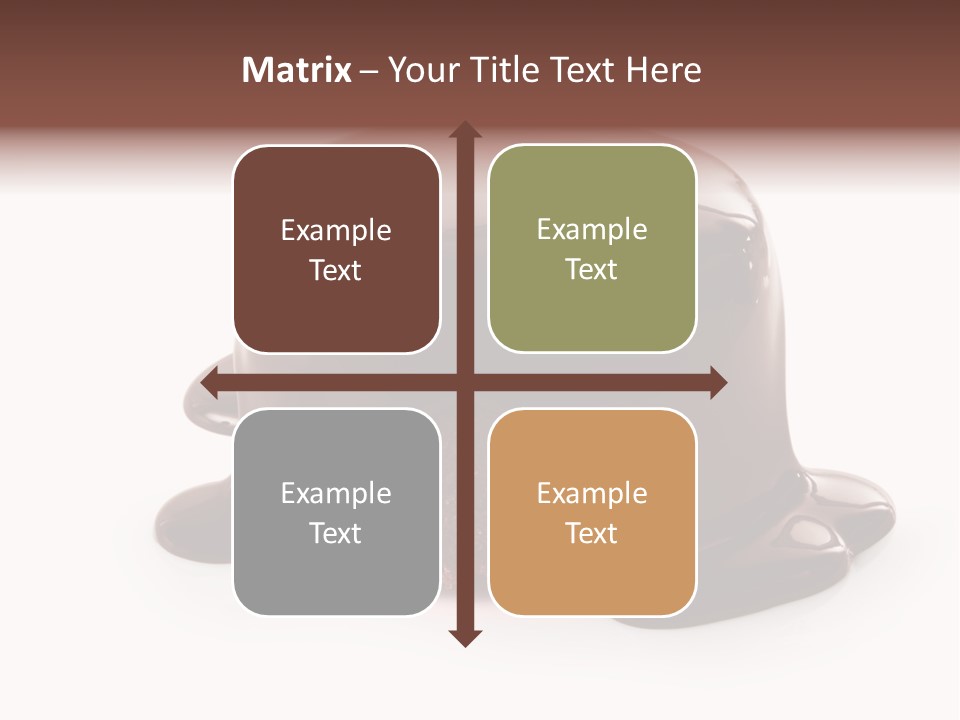 Creamy Decoration Cake PowerPoint Template