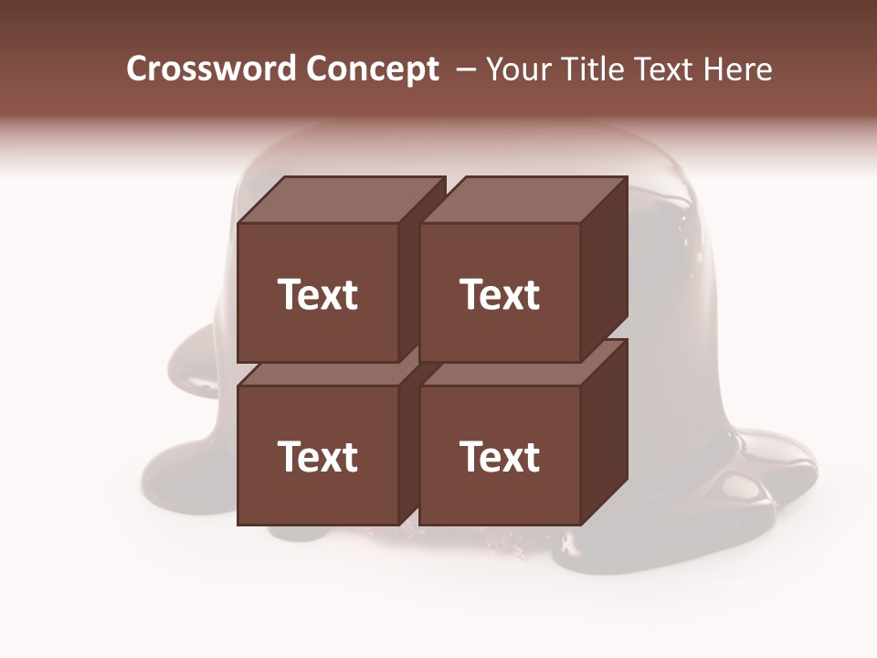 Creamy Decoration Cake PowerPoint Template