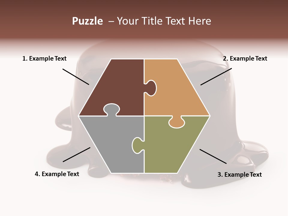 Creamy Decoration Cake PowerPoint Template