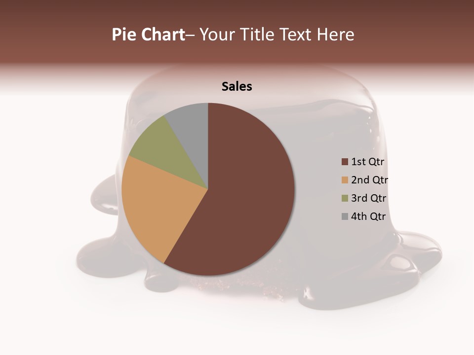 Creamy Decoration Cake PowerPoint Template