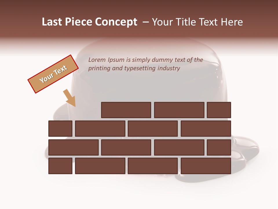 Creamy Decoration Cake PowerPoint Template