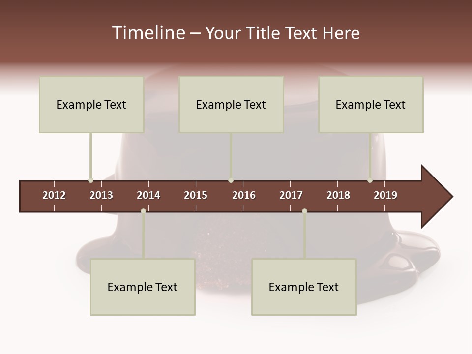 Creamy Decoration Cake PowerPoint Template