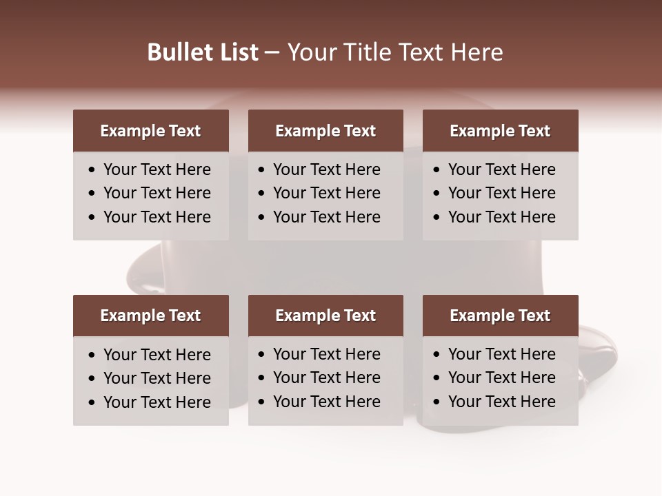 Creamy Decoration Cake PowerPoint Template