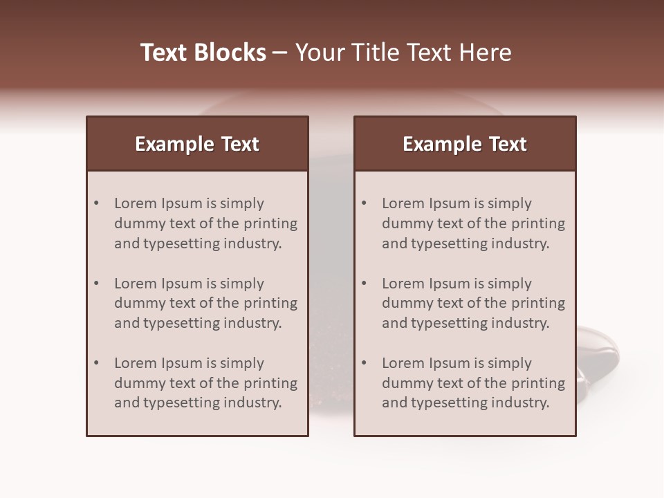 Creamy Decoration Cake PowerPoint Template