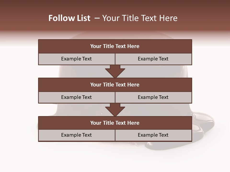 Creamy Decoration Cake PowerPoint Template