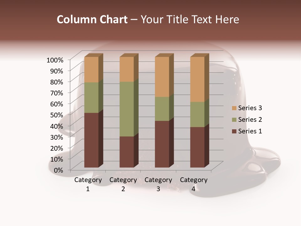 Creamy Decoration Cake PowerPoint Template